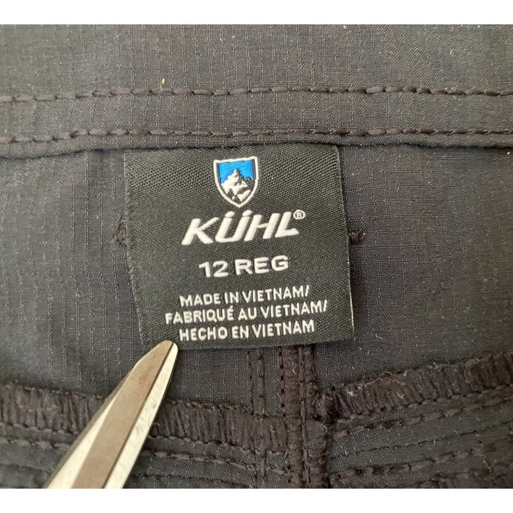Kuhl Womens Horizon Convertible Pants Shorts Hiking Gorpcore Black Sz 12 Reg - Picture 8 of 16